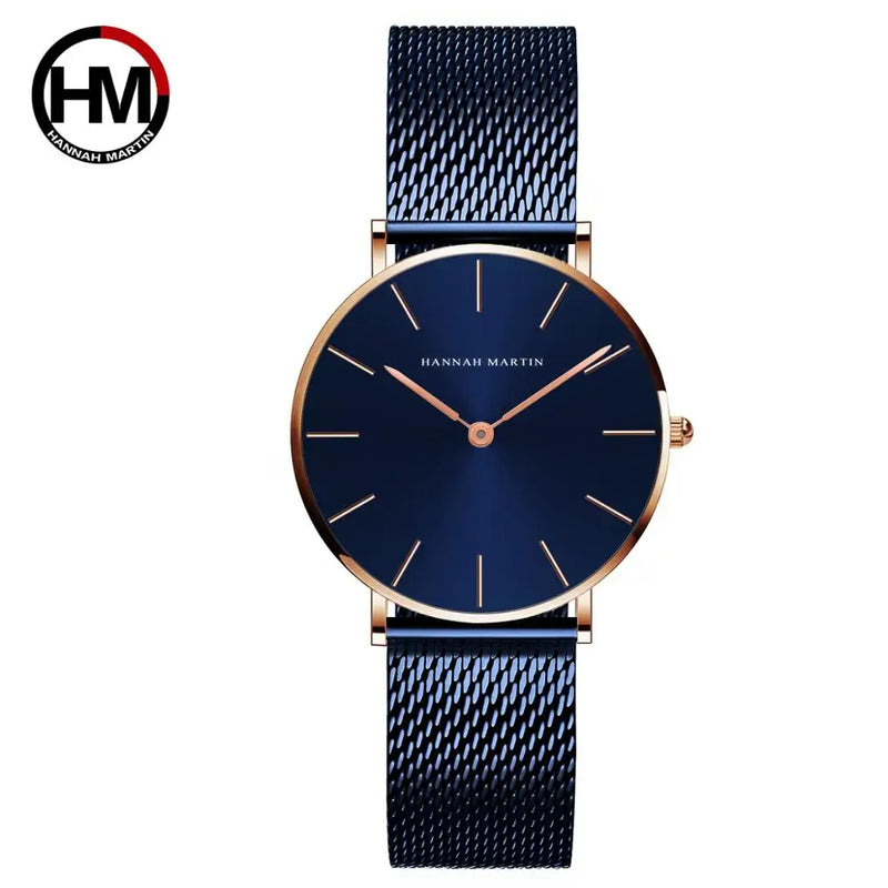 Women’s 36mm Rose Gold Minimalist Watch – Timeless Elegance for Every Occasion