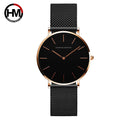 Women’s 36mm Rose Gold Minimalist Watch – Timeless Elegance for Every Occasion