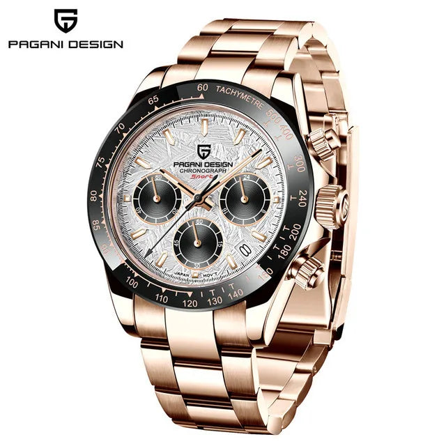 PAGANI DESIGN V2 Men’s Quartz Chronograph – Classic Elegance and Precision