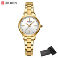 CURREN Women’s Simple Dial Wristwatch – Elegance Redefined