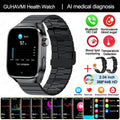 New Blood Glucose Uric Acid Body Fat Smartwatch Micro Physical Examination Five Organ Health Watches Bluetooth Call Smart Watch