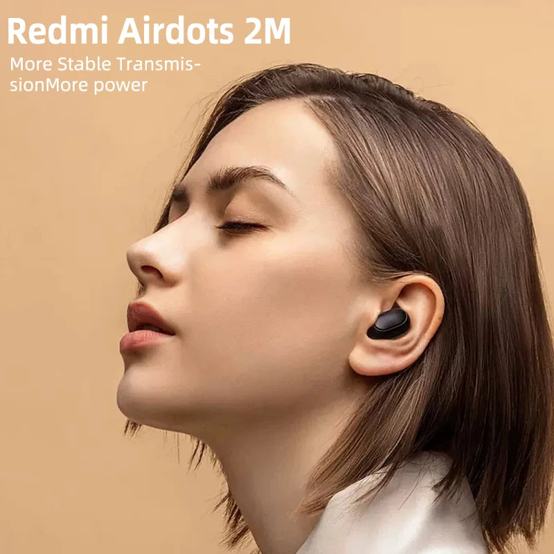 Xiaomi Redmi Airdots 2 Wireless Bluetooth Headset with Mic Earbuds