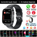 New Blood Glucose Uric Acid Body Fat Smartwatch Micro Physical Examination Five Organ Health Watches Bluetooth Call Smart Watch