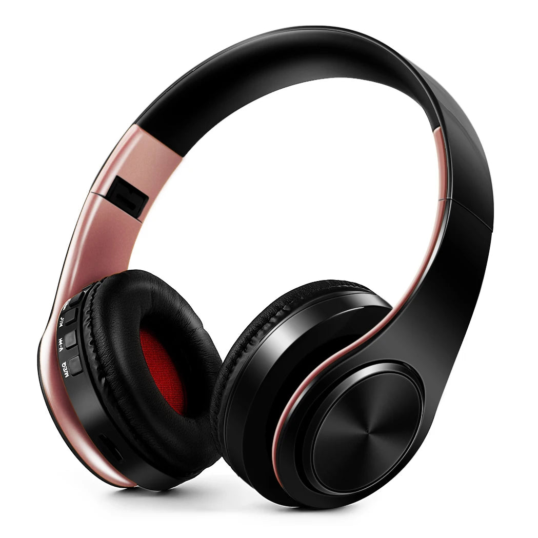 2025 Wireless Bluetooth Headphones with Mic – Hi-Fi Stereo Sound