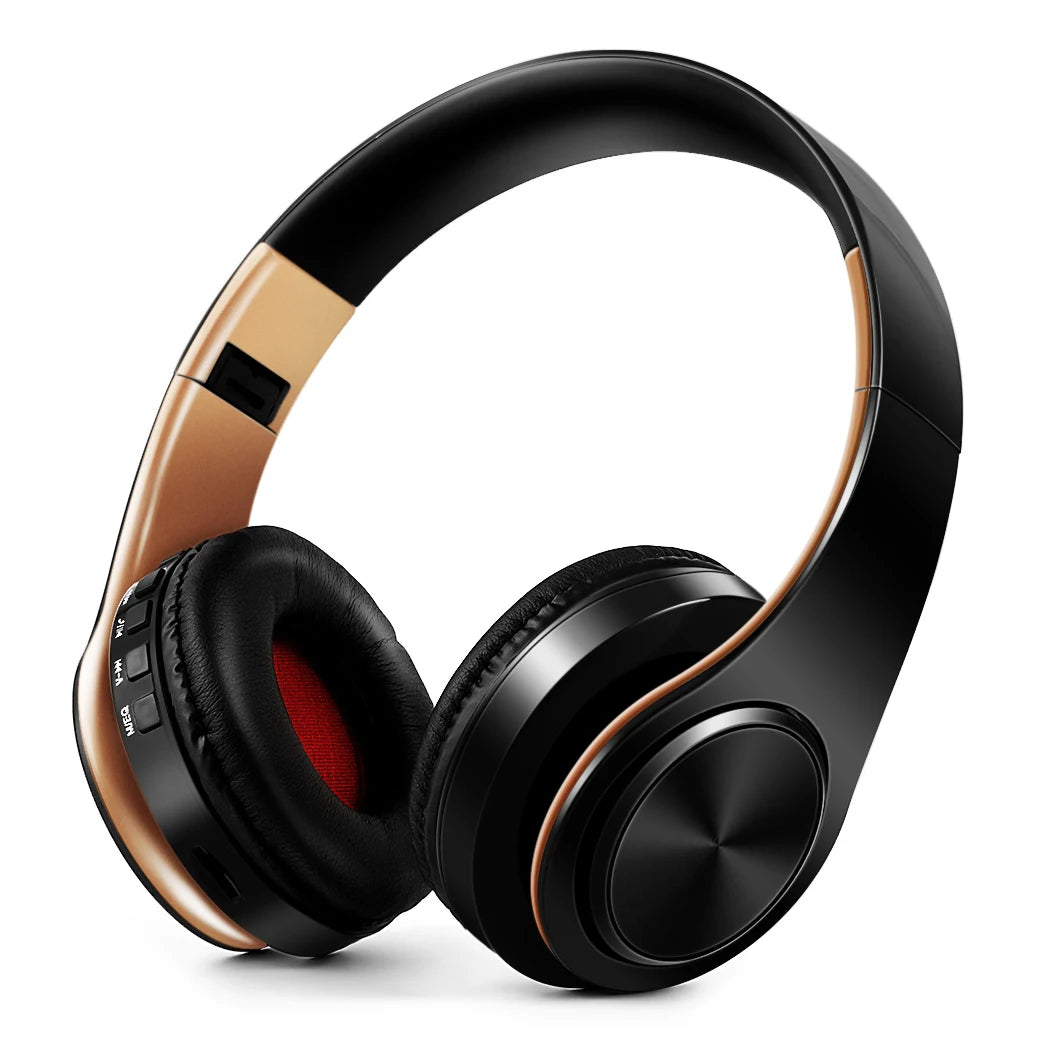 2025 Wireless Bluetooth Headphones with Mic – Hi-Fi Stereo Sound