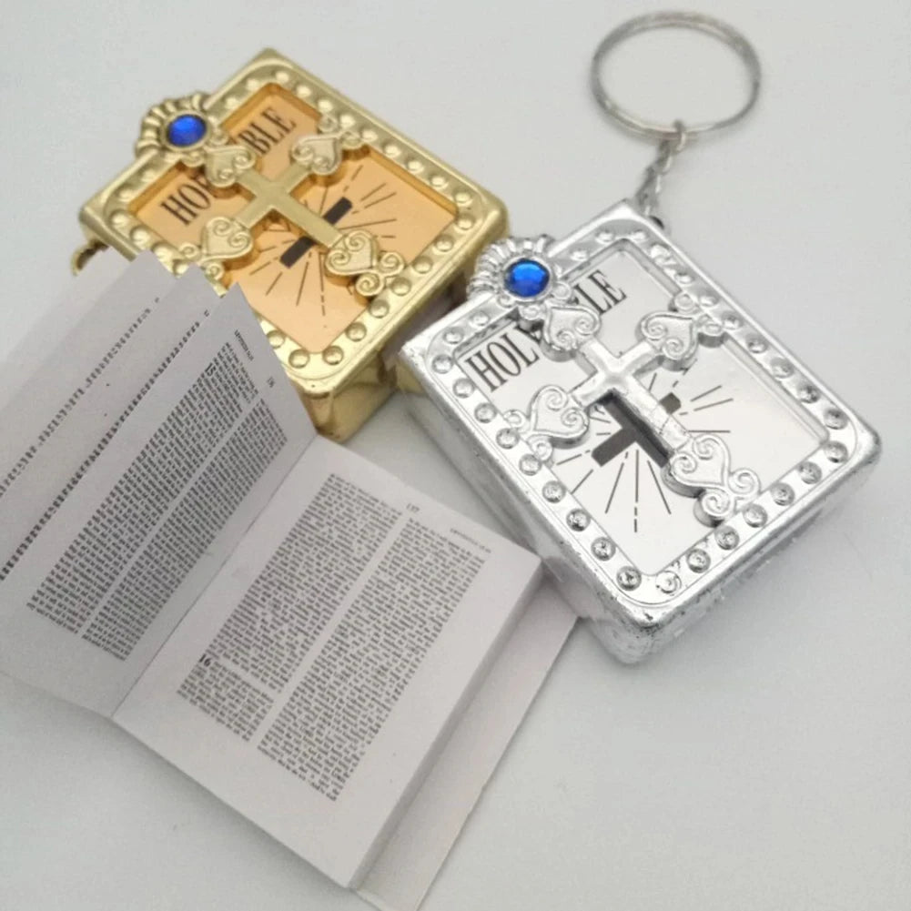 Mini Biblie Sfântă breloc – Cadou Creștin pentru Credincioși