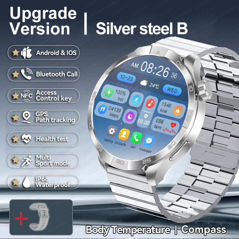 HUAWEI Sports Smartwatch – 1.85” AMOLED, GPS, NFC, Fitness