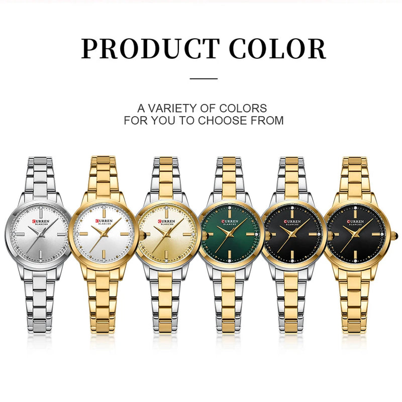 CURREN Original Quartz Watch for Women – Timeless Elegance and Functionality