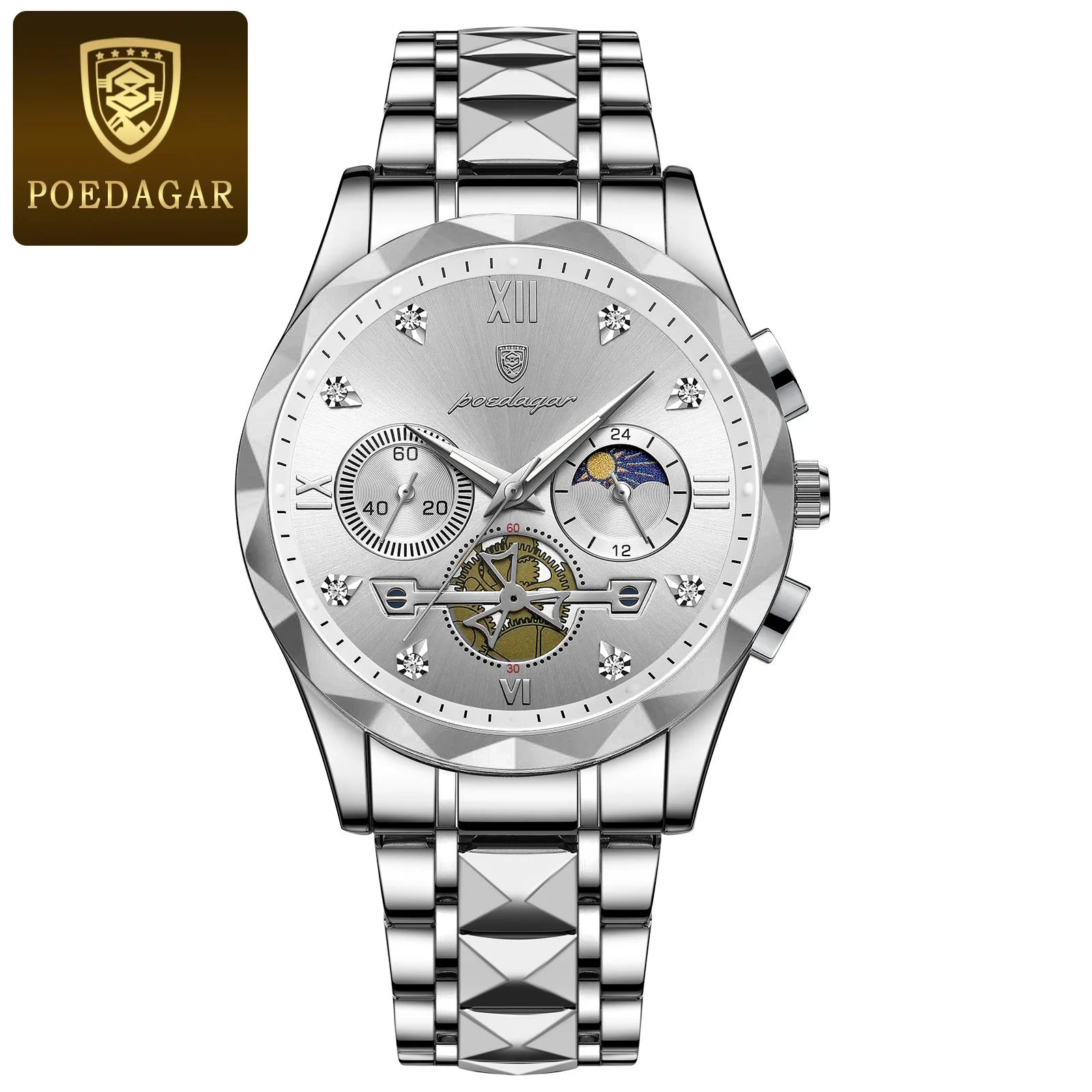 POEDAGAR Luxury Men’s Wristwatch – Style, Functionality, and Durability