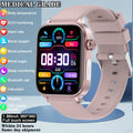 2024 New Medical Grade Smart Watch Women Blood Lipid Uric Acid Monitor Bluetooth Call SOS Watches Sport Health Smartwatch Men