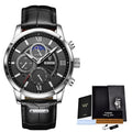 LIGE 2024 Men’s Luxury Watch – Timeless Elegance and Modern Functionality