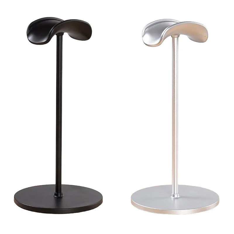 Metal Head - Mounted Headphone Stand Non-Slip Detachable Headset