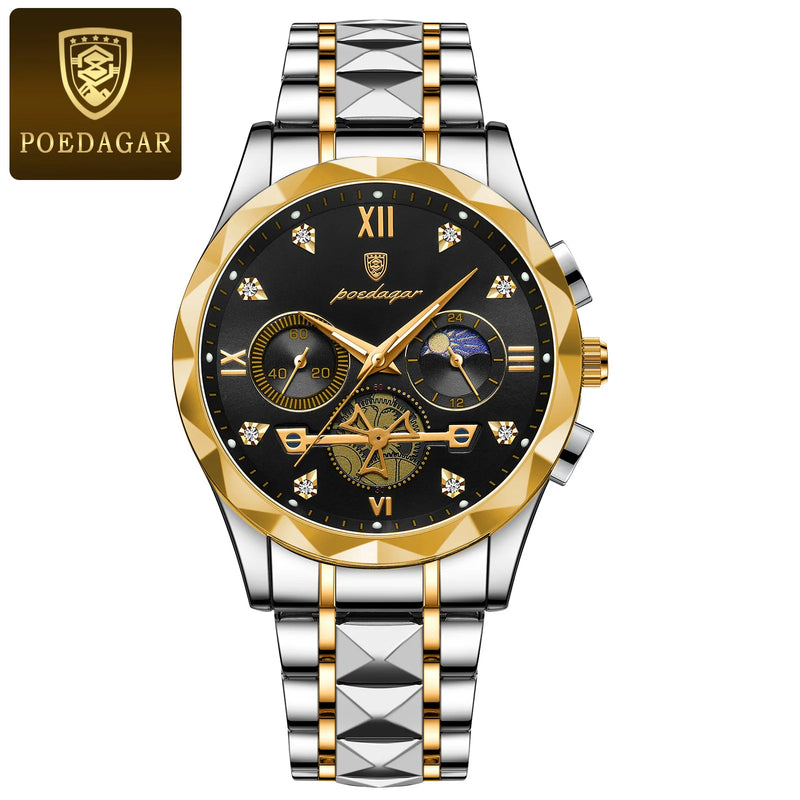 POEDAGAR Luxury Men’s Wristwatch – Style, Functionality, and Durability