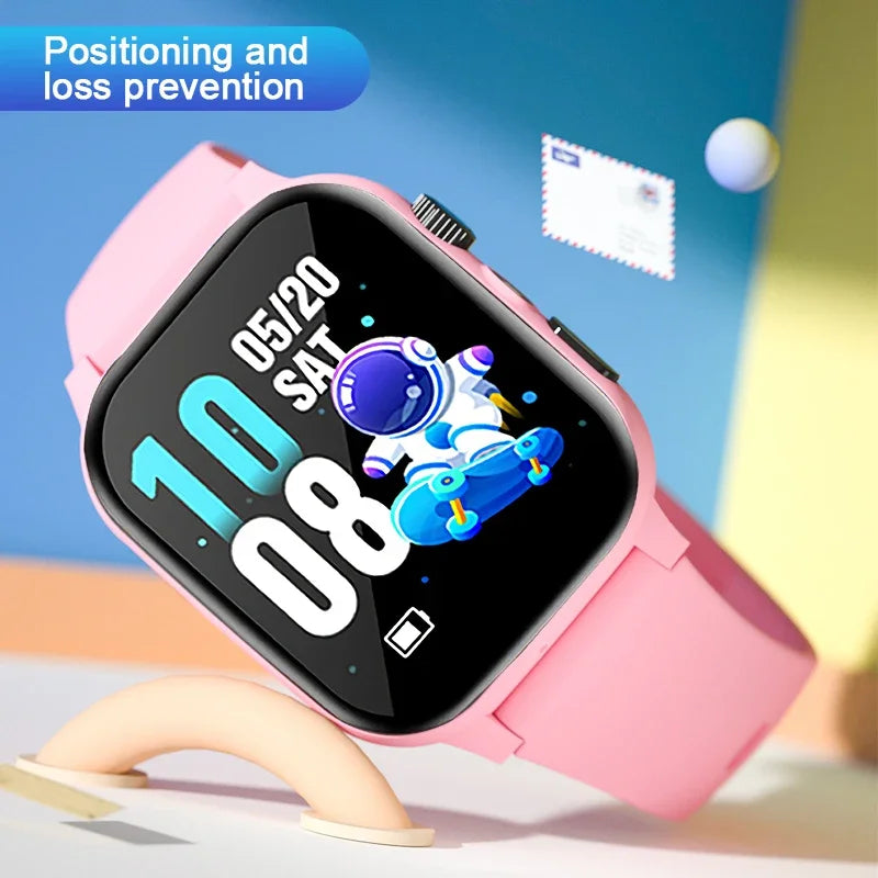 Kids 4G Smart Watch SOS GPS Location Sim Card Call Child SmartWatch