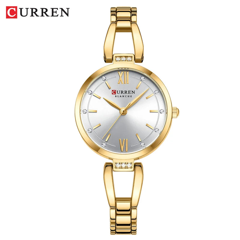 CURREN Luxury Women’s Quartz Watch – A Sparkling Statement of Elegance