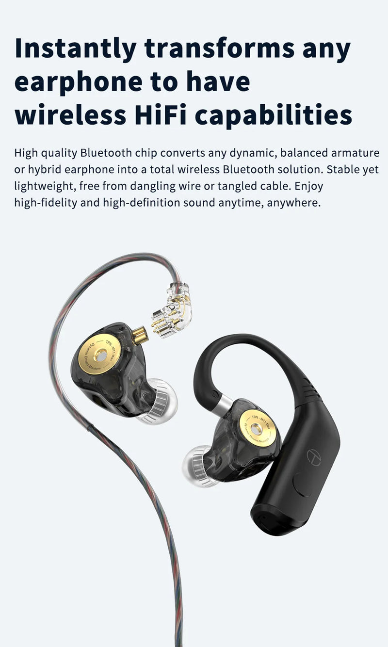 Wireless Bluetooth 5.3 HIFI Earphones Module Upgrade Cable