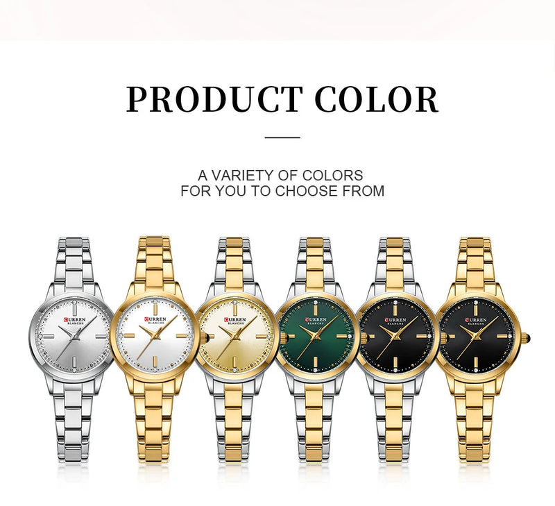 CURREN Original Quartz Watch for Women – Timeless Elegance and Functionality