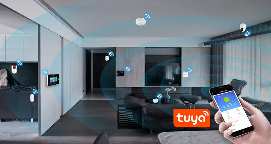 Fuers 4K 8MP IP Camera Tuya Smart Home Indoor WiFi Wireless Surveillance Camera Automatic Tracking CCTV Security Baby Monitor