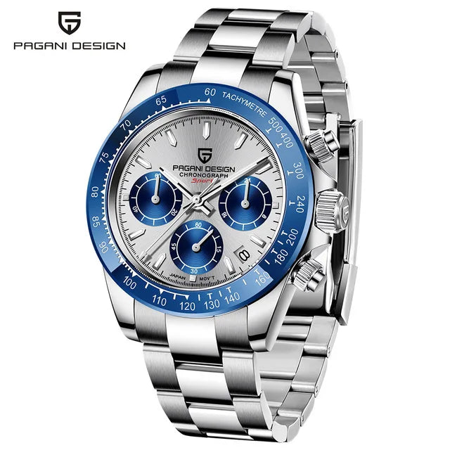 PAGANI DESIGN V2 Men’s Quartz Chronograph – Classic Elegance and Precision