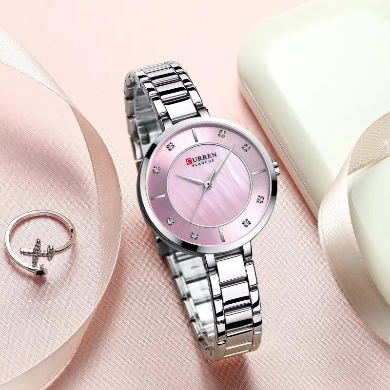 CURREN 9051 Quartz Women’s Watch – Elegant Design Meets Practical Functionality