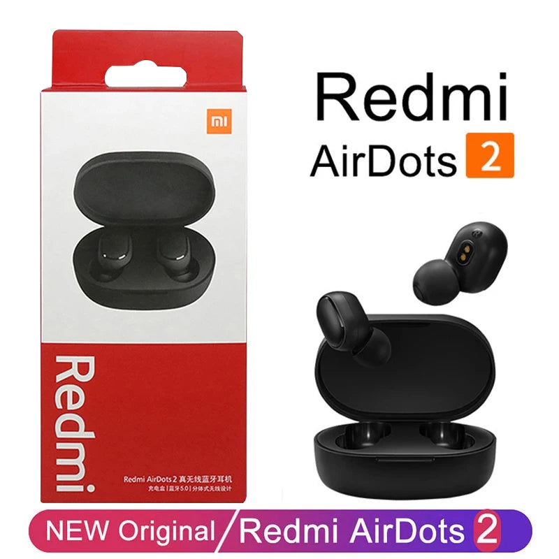 Xiaomi Redmi Airdots 2 Wireless Bluetooth Headset with Mic Earbuds