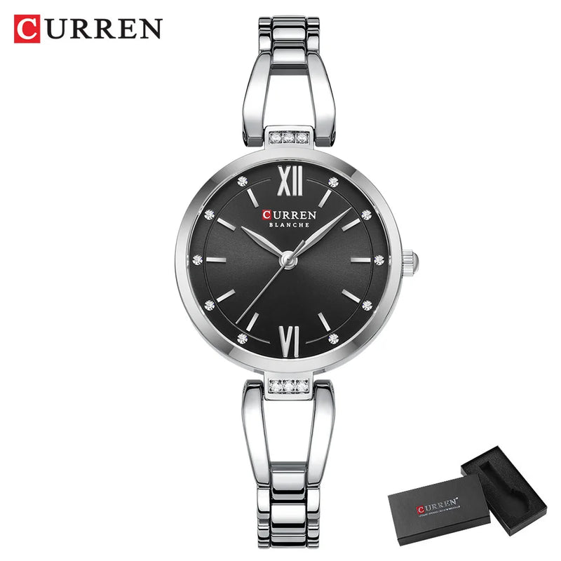 CURREN Luxury Women’s Quartz Watch – A Sparkling Statement of Elegance