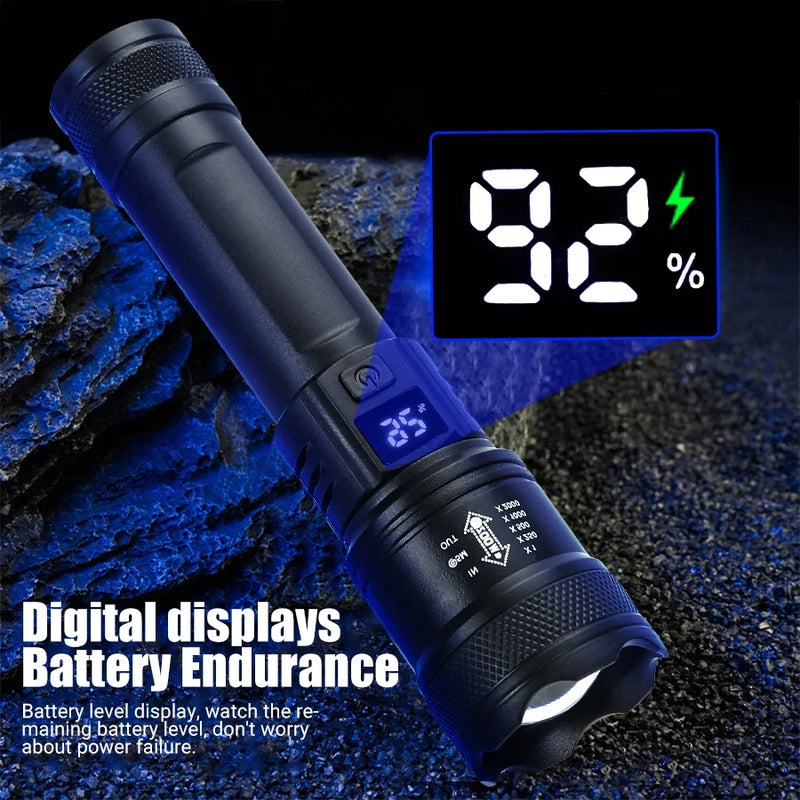 High-Powered 2000LM LED Tactical Flashlight – Your Ultimate Illumination Tool