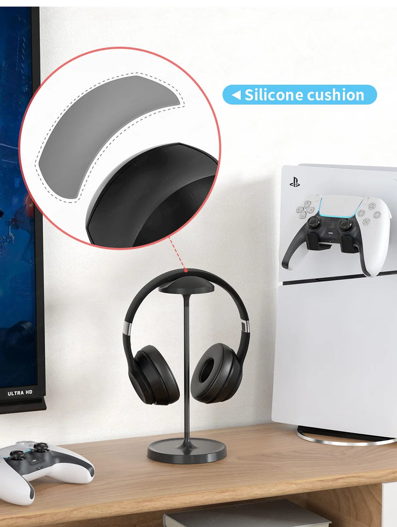 Headphone Stand for Desk Universal Gaming Headset Holder Aluminuim