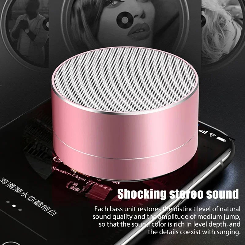 Sound System enceinte bluetooth TF Card USB Mini Portable Speaker