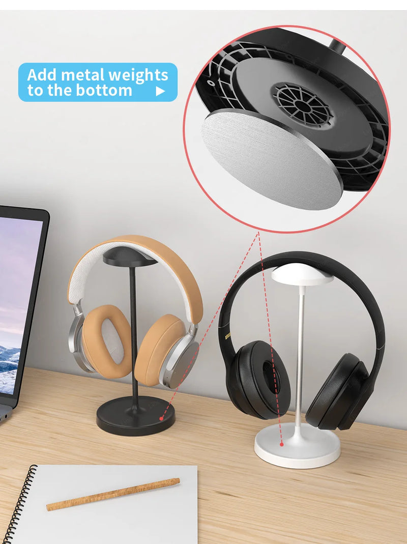 Headphone Stand for Desk Universal Gaming Headset Holder Aluminuim