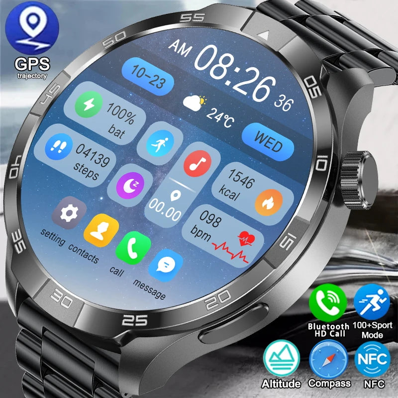 HUAWEI Sports Smartwatch – 1.85” AMOLED, GPS, NFC, Fitness