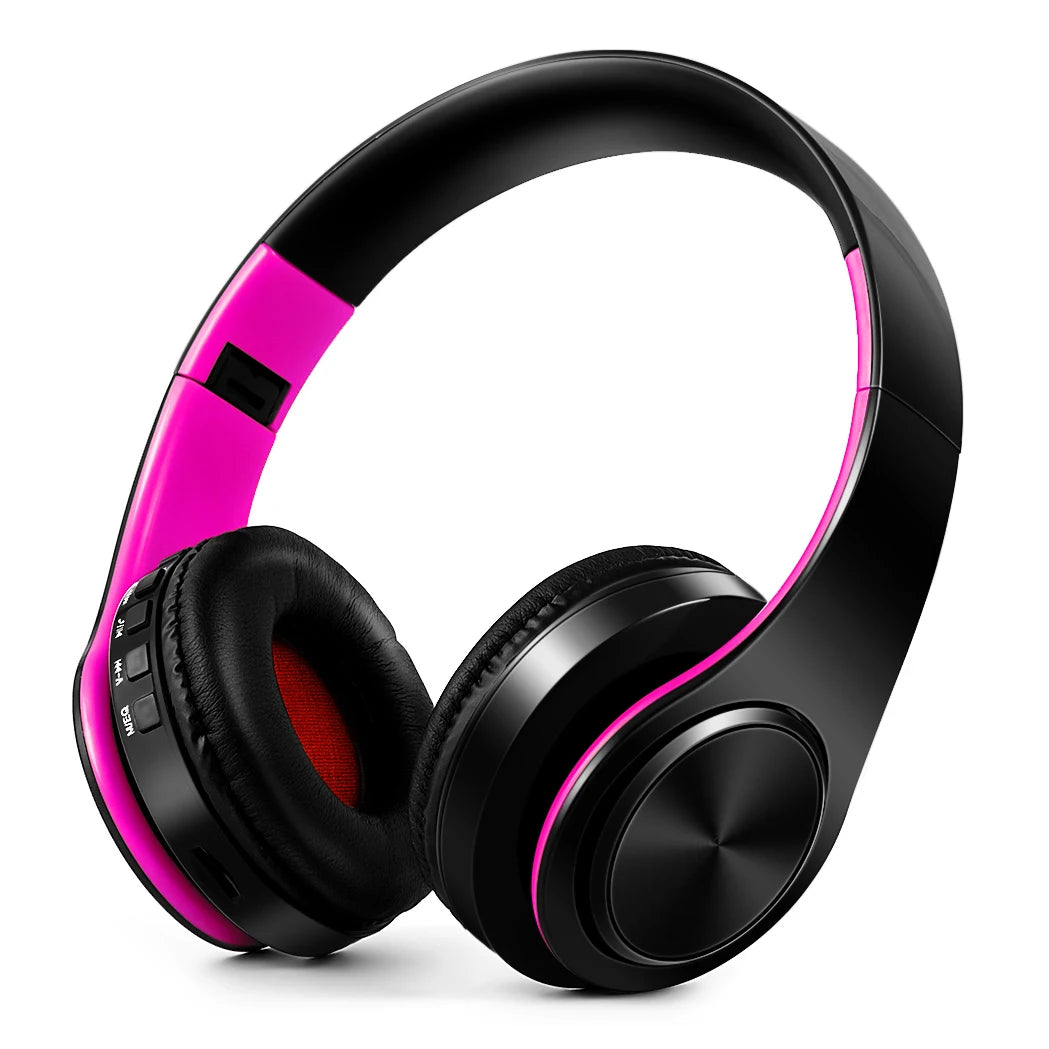 2025 Wireless Bluetooth Headphones with Mic – Hi-Fi Stereo Sound