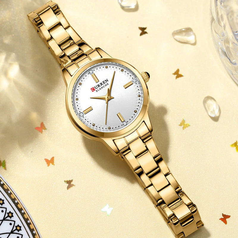 CURREN Original Quartz Watch for Women – Timeless Elegance and Functionality