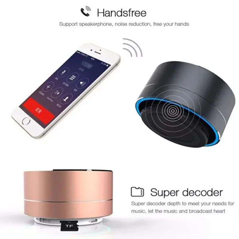 Sound System enceinte bluetooth TF Card USB Mini Portable Speaker