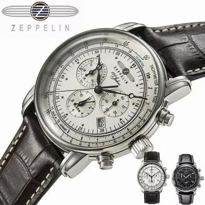 Zeppelin Airship Commemorative Version Men's Retro Business Leisure Men's Watch Fashion Watch