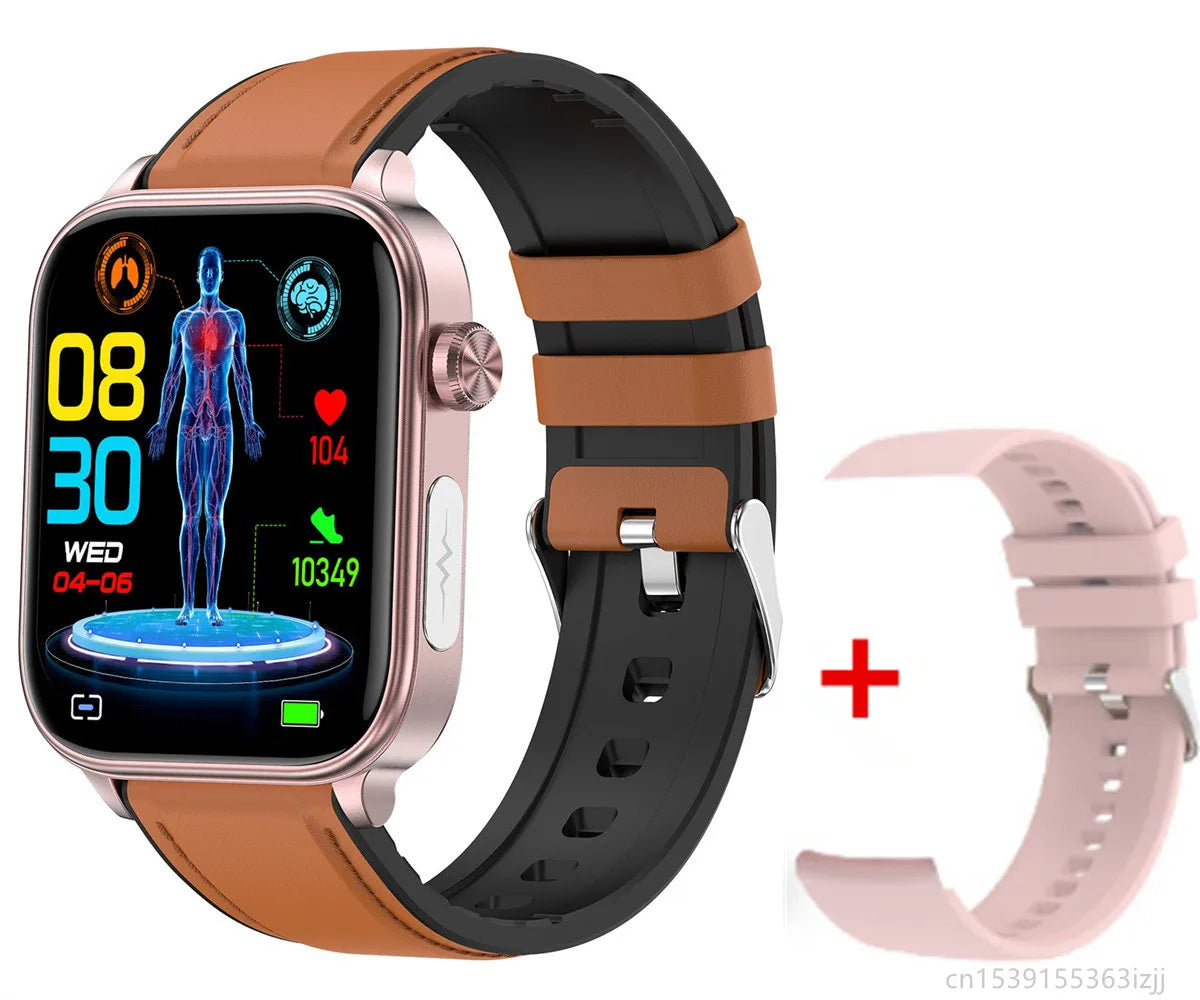 Smartwatch médico ECG PPG com monitorização de saúde