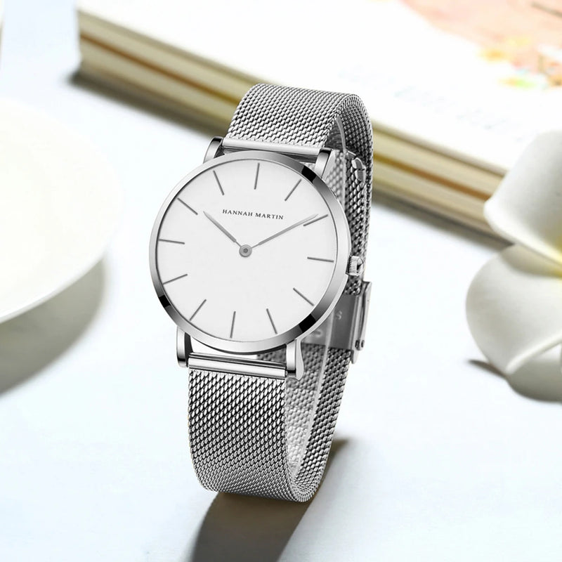 Women’s 36mm Rose Gold Minimalist Watch – Timeless Elegance for Every Occasion