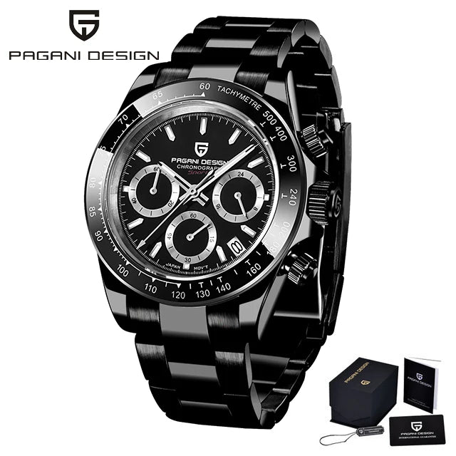 PAGANI DESIGN V2 Men’s Quartz Chronograph – Classic Elegance and Precision